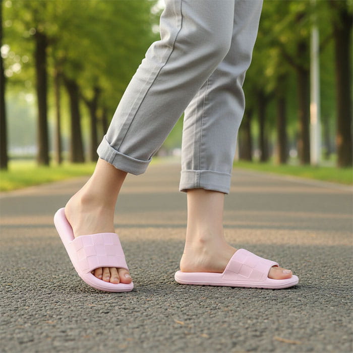 Women's slippers, GS, 36-41, Various Colors, PVC, Rubber PVC, Flip-flops, For Women