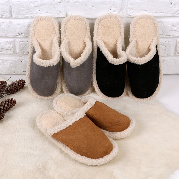 Ciupici de camera dame, GS, 36-41, Diverse Culori, Textil, Talpa Cauciucata, Papuci de casa, Pentru Femei