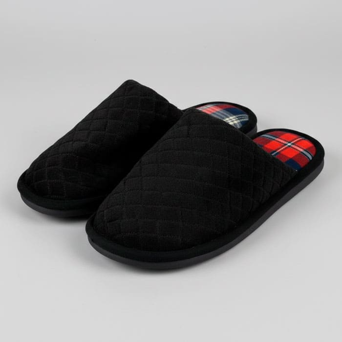 Papuci de camera barbati, GS, 40-45, Diverse Culori, Textil, Talpa Cauciucata, Papuci de casa, Pentru Barbati