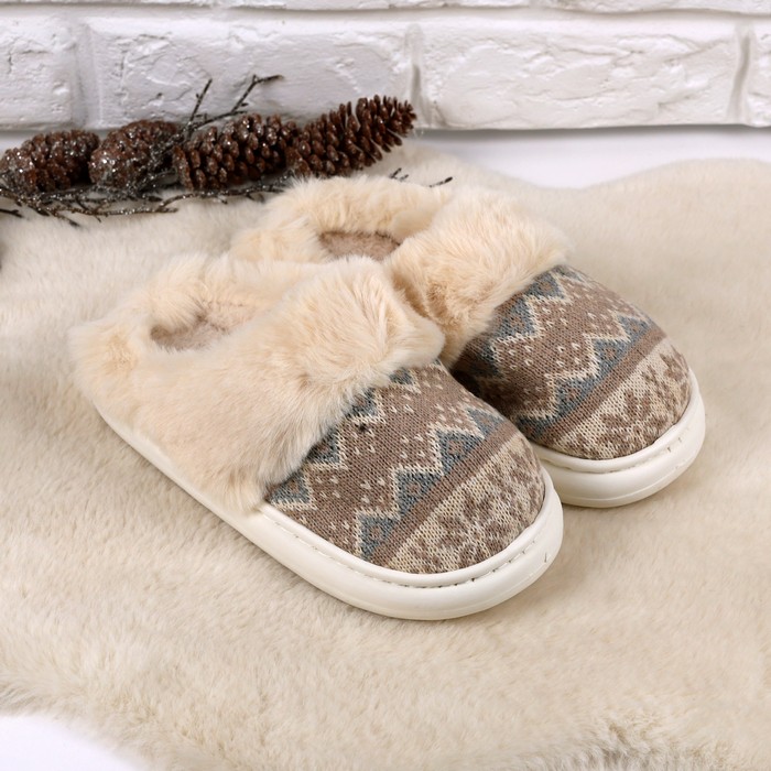 Papuci de camera, GS, 36-40, Diverse Culori, Textil, Talpa PVC, Papuci de casa, Pentru Femei