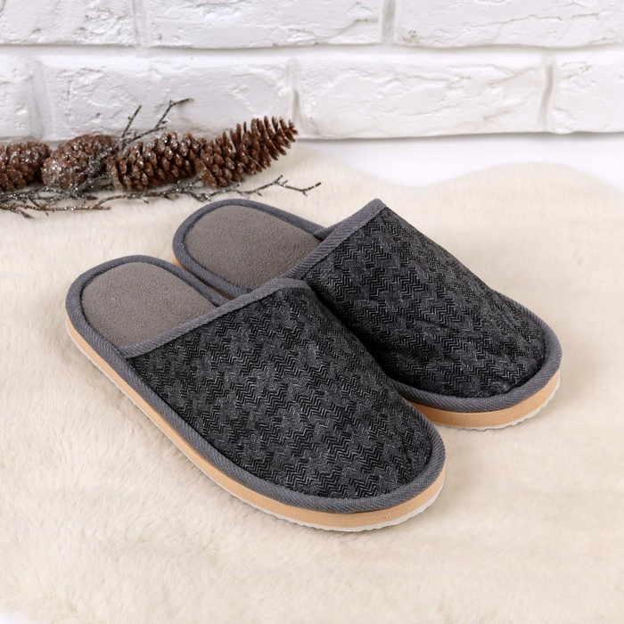 Ciupici de camera, GS, 40-45, Diverse Culori, Textil, Talpa EVA, Papuci de casa, Pentru Barbati