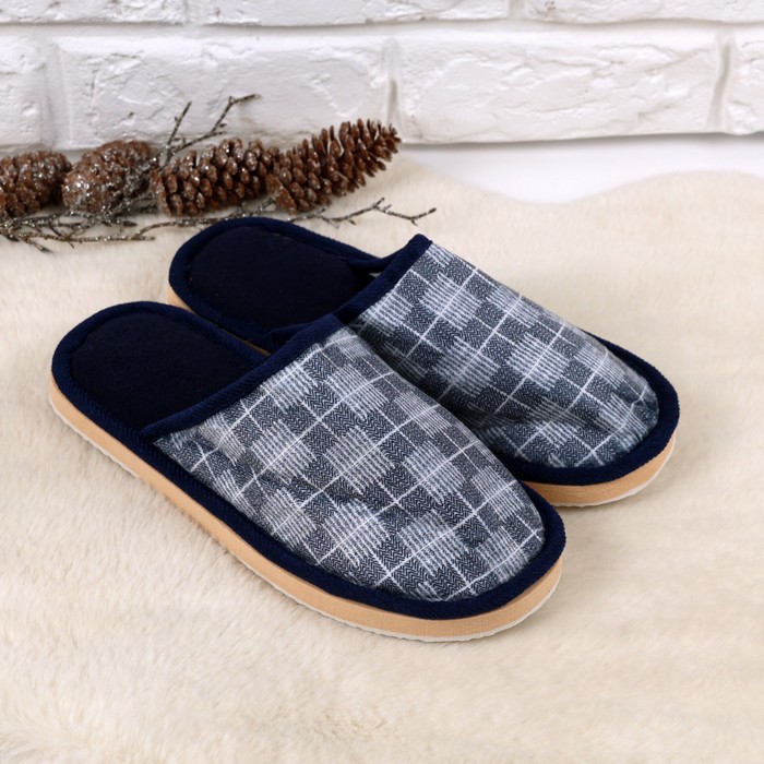 Ciupici de camera, GS, 40-45, Diverse Culori, Textil, Talpa EVA, Papuci de casa, Pentru Barbati