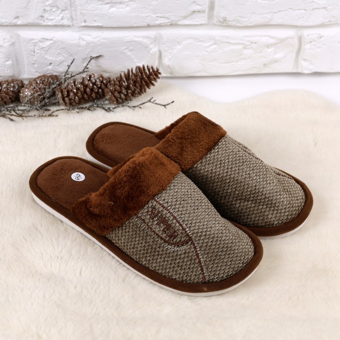 Ciupici de camera, GS, 40-45, Diverse Culori, Textil, Talpa PVC, Papuci de casa, Pentru Barbati