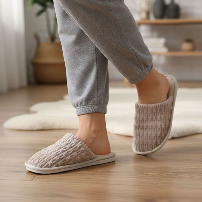 Ciupici de camera, GS, 36-41, Diverse Culori, Textil, Talpa PVC, Papuci de casa, Pentru Femei