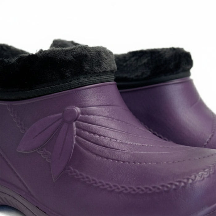 Women's wools, PROGRES, 37-41, mauve, EVA, EVA Sole, Galoshes, For Women