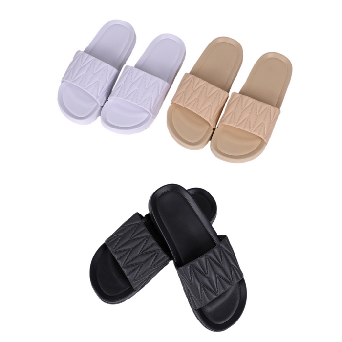 Women's slippers, GS, 36-41, Various Colors, PVC, EVA Sole