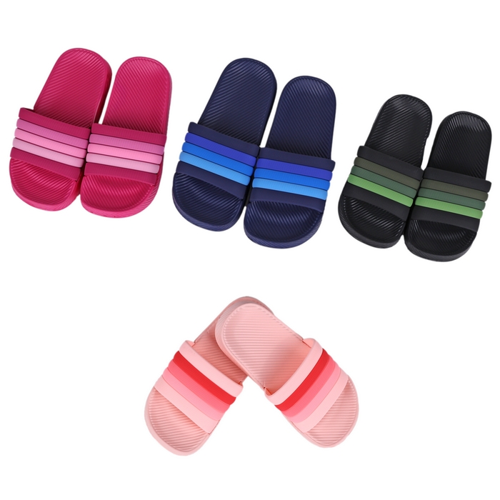 Children's slippers, GS, 30-35, Various Colors, PVC, EVA Sole