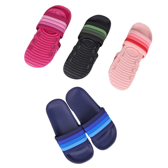 Children's slippers, GS, 30-35, Various Colors, PVC, EVA Sole