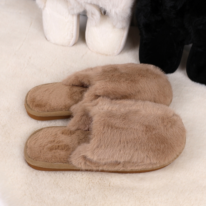 Ciupici de camera dame, GS, 36-41, Diverse Culori, Textil, Talpa Cauciucata, Papuci de casa, Pentru Femei