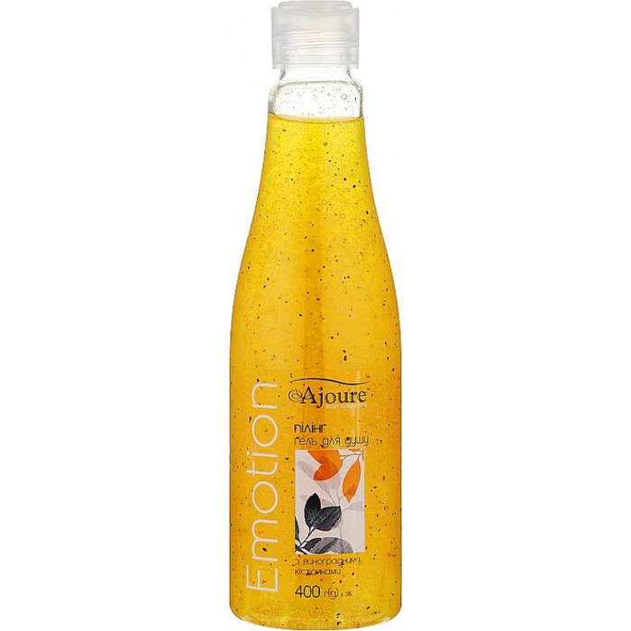 Shower gel, AJOURE, 400ml, Emotion, With scrub