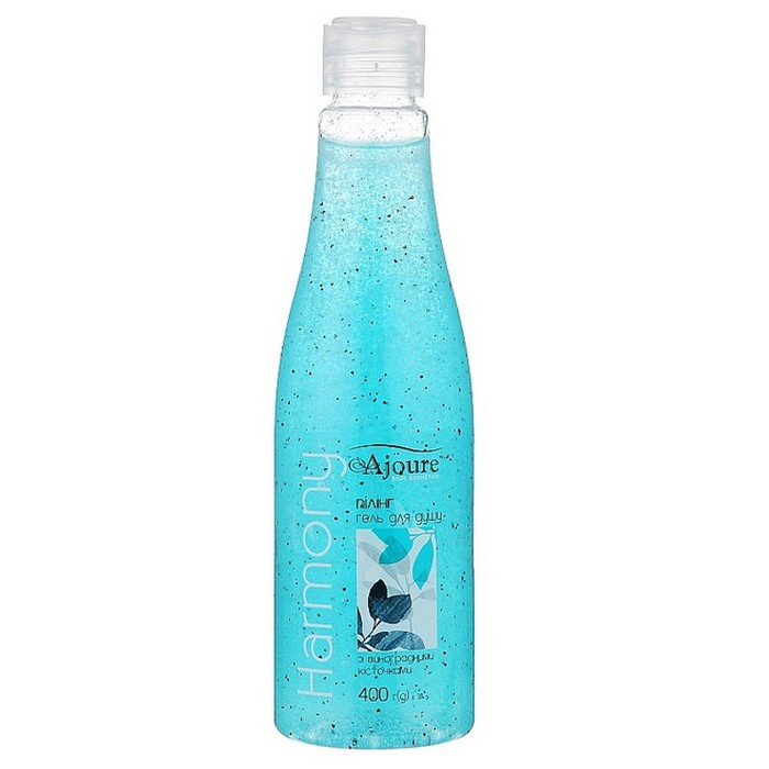 Shower gel, AJOURE, 400ml, Harmony, With scrub