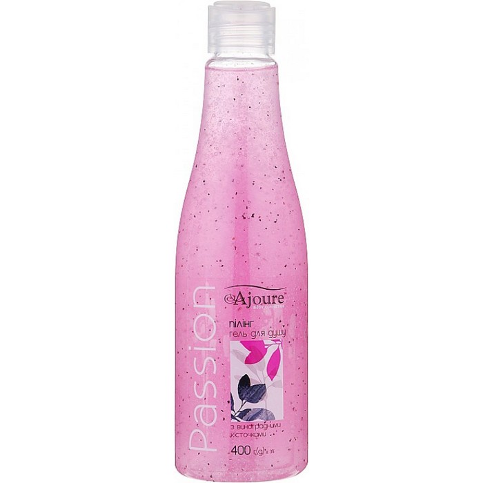 Shower gel, AJOURE, 400ml, Passion of Life, With scrub