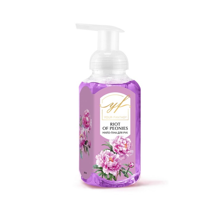 Soap, YOUR FANTASY, Foam, 240ml, Peonies