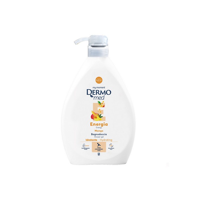 Гель для душа, DERMOMED, с дозатором, 1Л, Mango, Гель