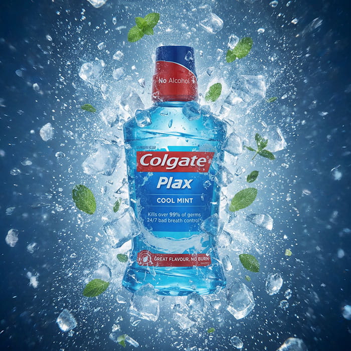 Ополаскиватель полости рта, COLGATE, 250 мл, Cool Mint, Для Взрослых, Ополаскиватель полости рта