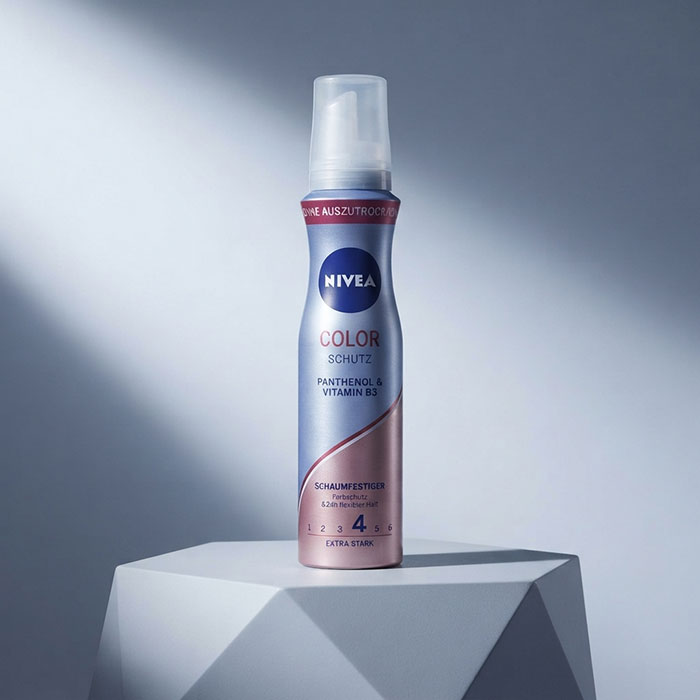 Spuma de par, NIVEA, Nr.4, Color Care, 150ml, Mousse
