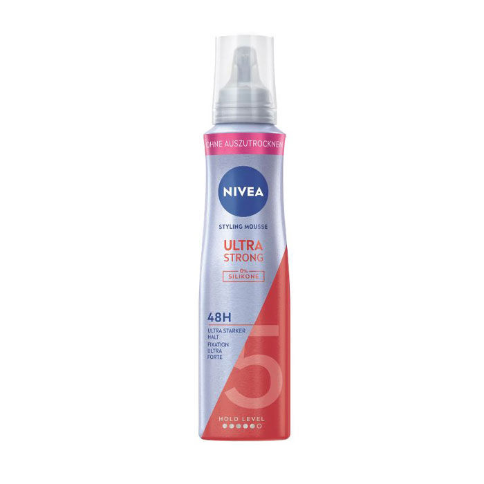 Spuma de par, NIVEA, Nr.5, Strong, 150ml, Mousse