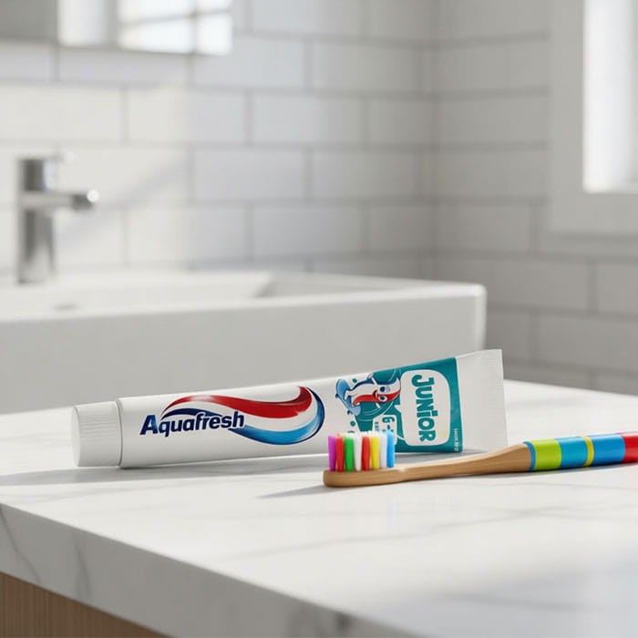 Зубная паста, AQUAFRESH, 75 мл, Junior, Для детей, 6+, Зубная паста
