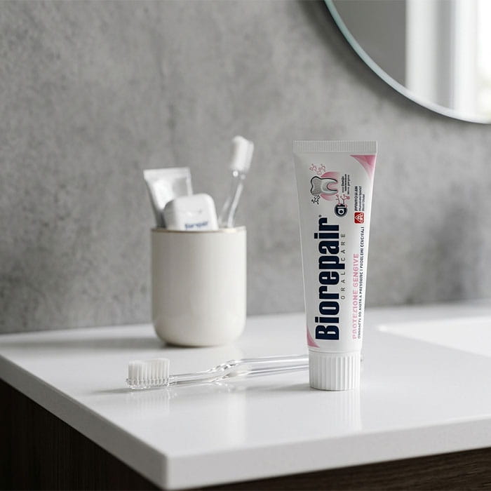 Pasta de dinti, BIOREPAIR, 60ml, Protection Caries, Pentru Adulti, Pasta de dinti