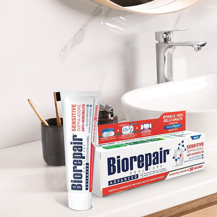 Pasta de dinti, BIOREPAIR, 75 ml, Sensible, Pentru Adulti, Pasta de dinti