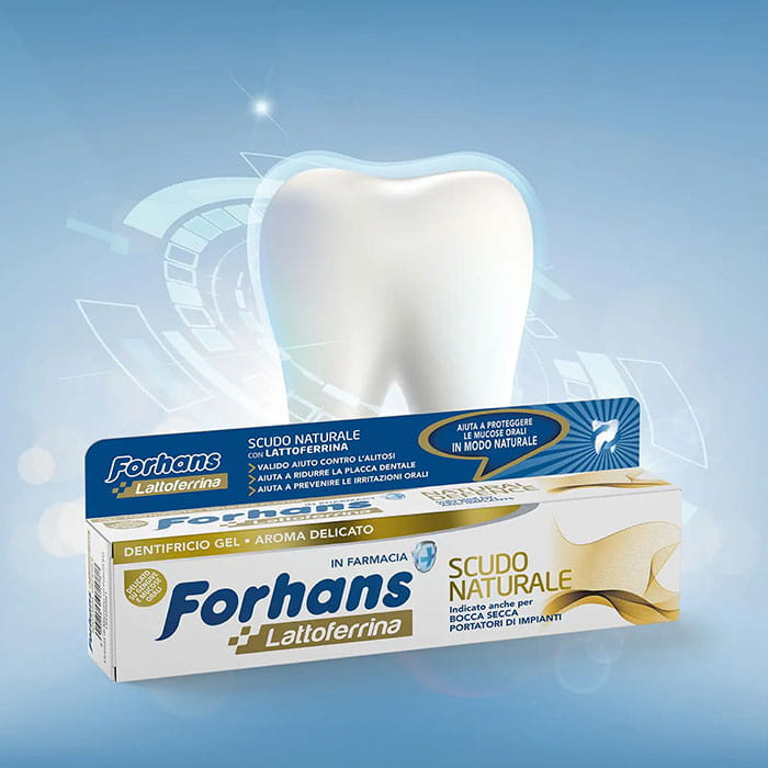 Зубная паста, FORHANS, 75 мл, Natural, Для Взрослых, Зубная паста