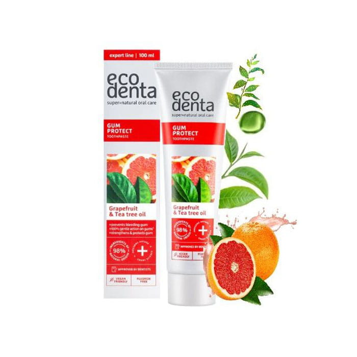 Toothpaste, ECODENTA, 100 ml, Gum Protection, Toothpaste
