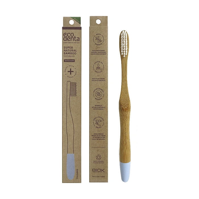 Periuta de dinti, ECODENTA, Bamboo, Soft, Pentru Adulti, Periuta de dinti