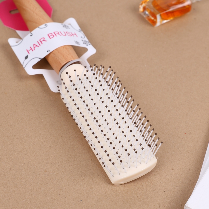 Perie de par, GS, Plastic, Diverse Culori, Dreptunghiular