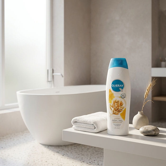 Gel de dus, QUERAY, 750 ml, Avena