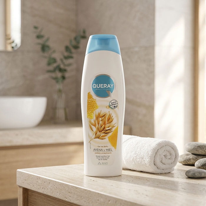Gel de dus, QUERAY, 750 ml, Avena