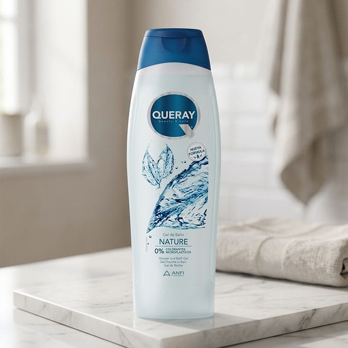 Gel de dus, QUERAY, 750 ml, Nature