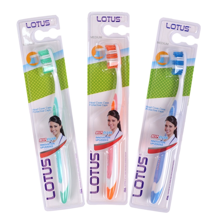 Periuta de dinti, LOTUS, Pentru Adulti, Diverse Culori