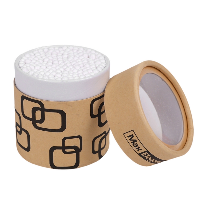 Betisoare igienice, Max Elegance, 200 buc, Bumbac, Plastic