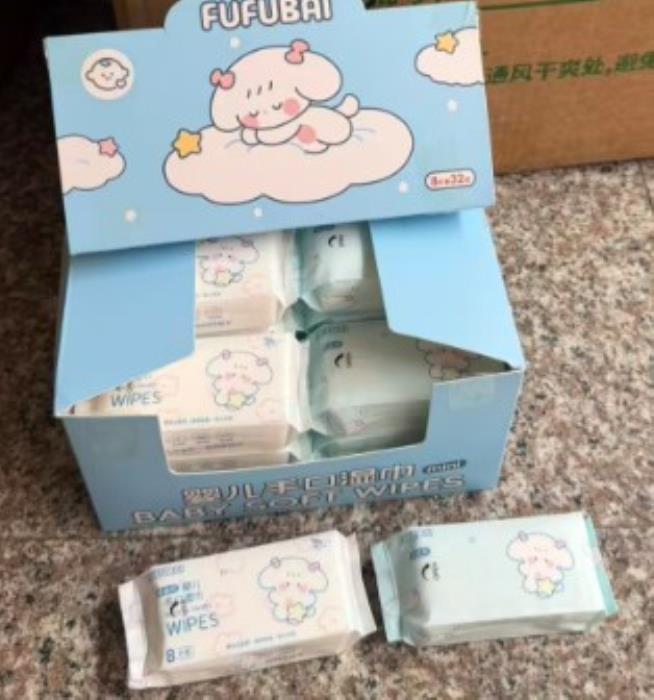 Wet wipes, GS, For Kids, 8 pieces