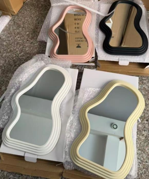 Oglinda, GS, Plastic, Mat, Ovala, Diverse Culori