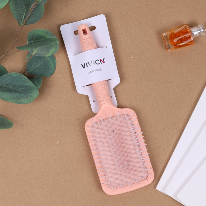 Hairbrush, VIVICN, Plastic, Pink, for arrangement