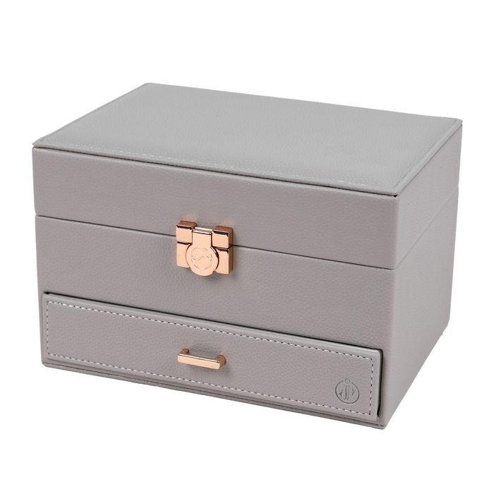 Storage organizer, GS, MDF, 22.5x16.5x14 cm, Gray