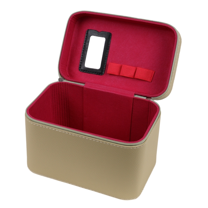 Storage organizer, GS, Eco Leather, 23x15x16.5 cm, Green
