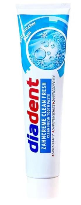Pasta de dinti, DIADENT, 125ml, Clean Fresh, Pentru Adulti, Pasta de dinti