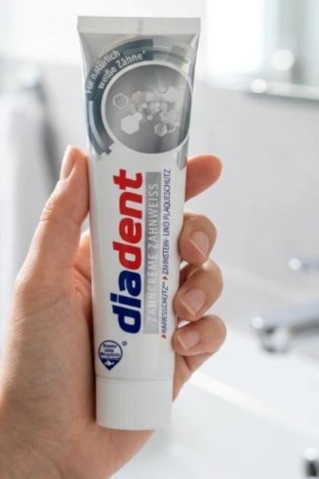 Pasta de dinti, DIADENT, 125ml, Whitening, Pentru Adulti, Pasta de dinti