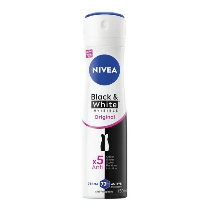 Deodorant, NIVEA, Pentru Femei, Spray, 150 ml, Invisible, Original