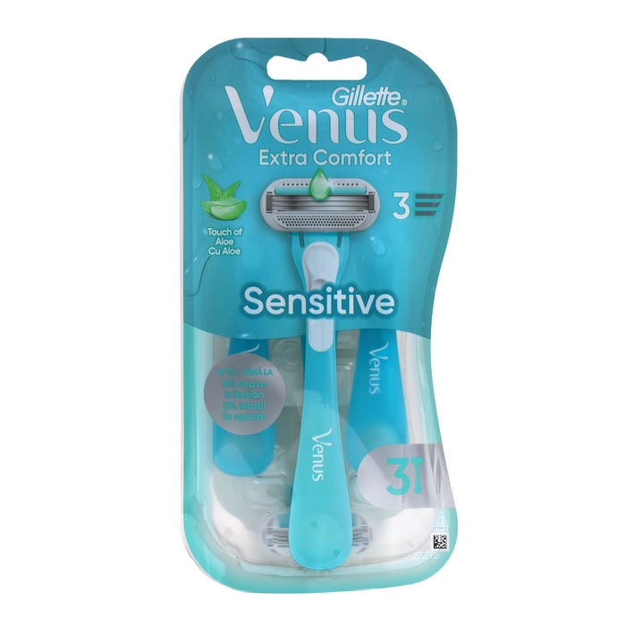 Набор бритвы, GILLETTE, 3 предмета, 3 лезвий, Venus