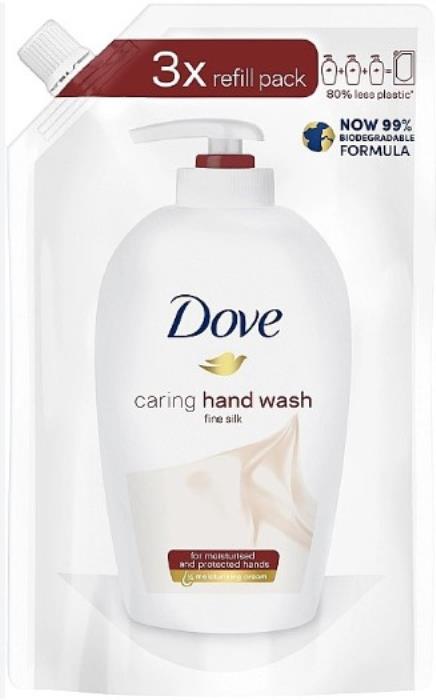Rezerva sapun, DOVE, Lichid, 750 ml, Fine silk