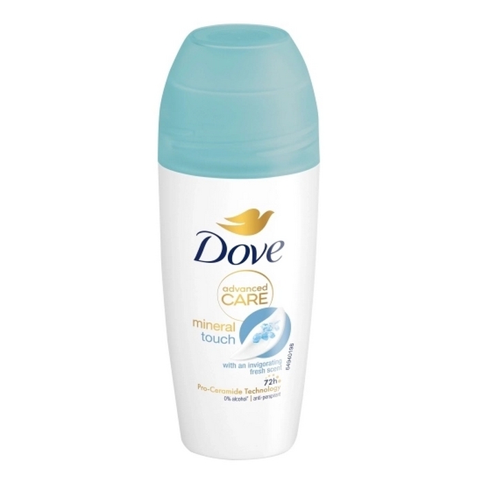 Deodorant, DOVE, For Women, Roll-On, 50ml, Mineral Touch