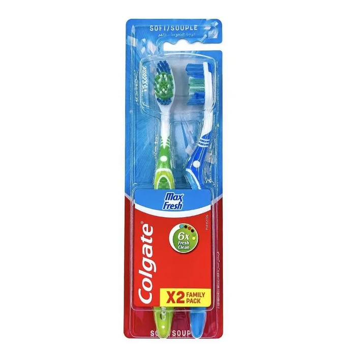 Set periute de dinti, COLGATE, Pentru Adulti, 2 buc, Charcoal