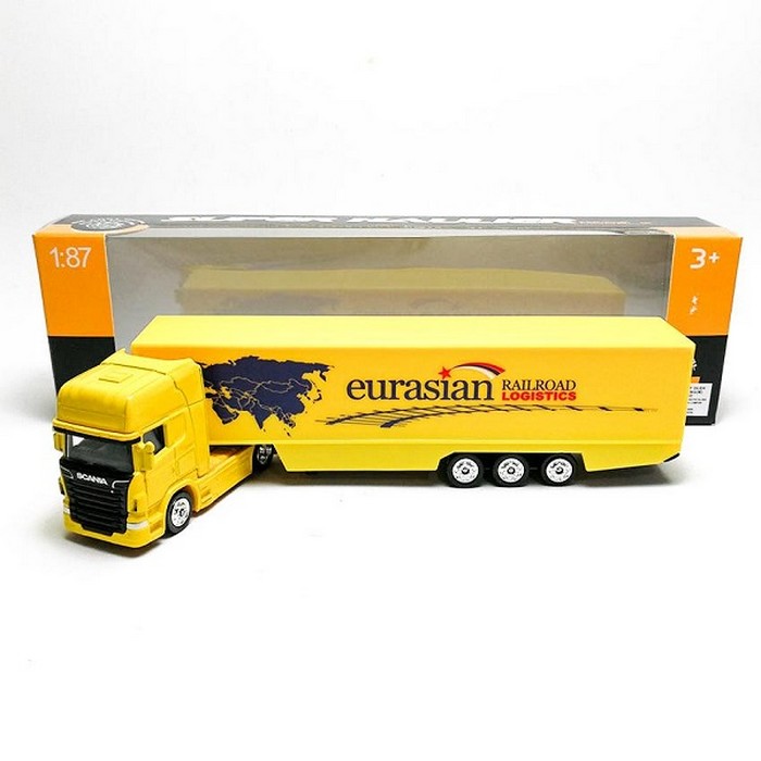 Camion, Welly, Camion, Metal, 3-6 ani