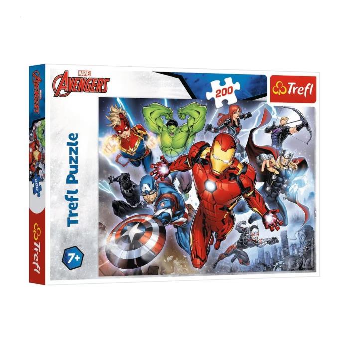 Puzzle, TREFL, 200 elemente, Avengers, 7+