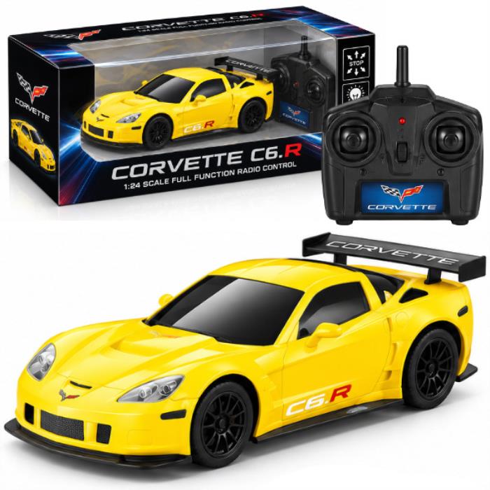Car toy, RC Cars, Corvette, Metal, 3+