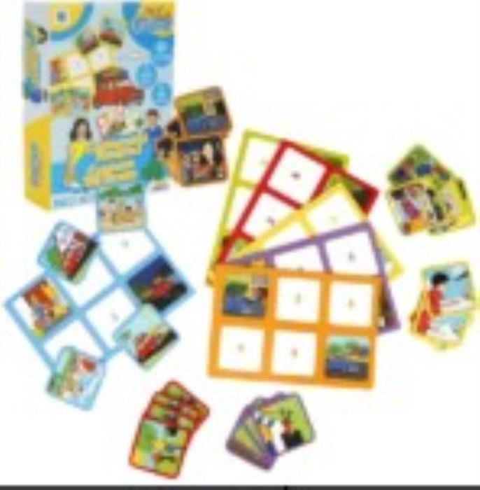 Joc de societate, NORIEL, Completează poveștile, 3+, Carton, Albastru