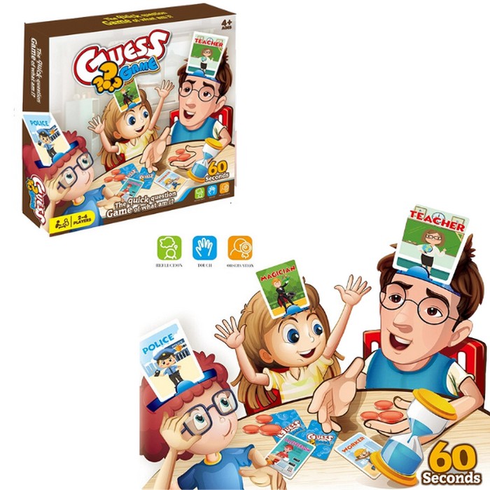 Joc de societate, Board Games, Ghicește cine sunt eu?, 6+, Carton